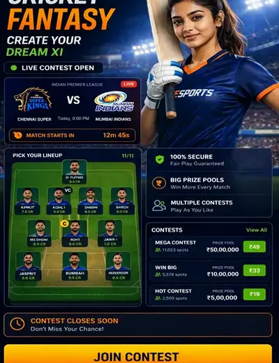 Gg66 (gg 66) fantasy cricket & matchday visual 3