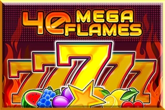 Capa do slot 40 Mega Flames