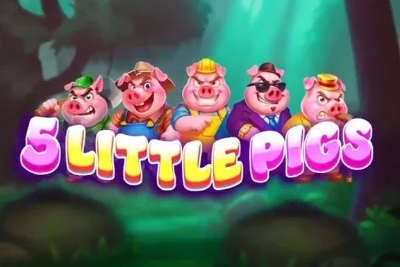 Capa do slot 5 Little Pigs