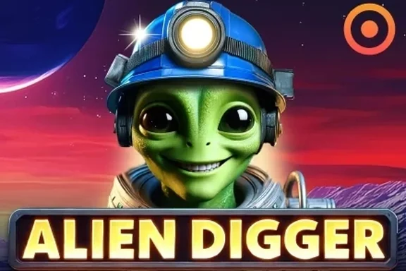 Capa do slot Alien Digger